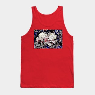 Happy Hibiscus Uzumaki Style Tank Top